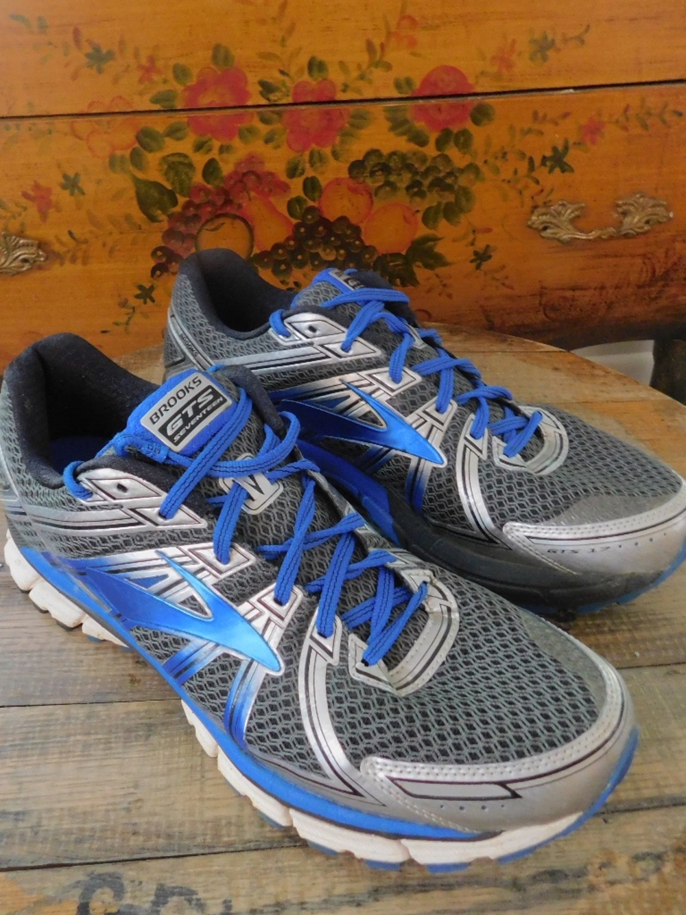 Brooks GTS 17 Blue/Silver Size 12.5 2E